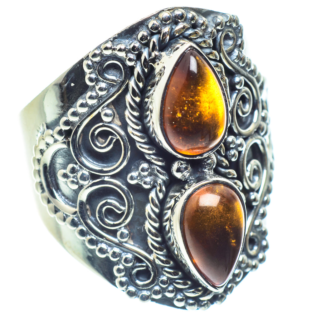 Citrine Rings handcrafted by Ana Silver Co - RING59638
