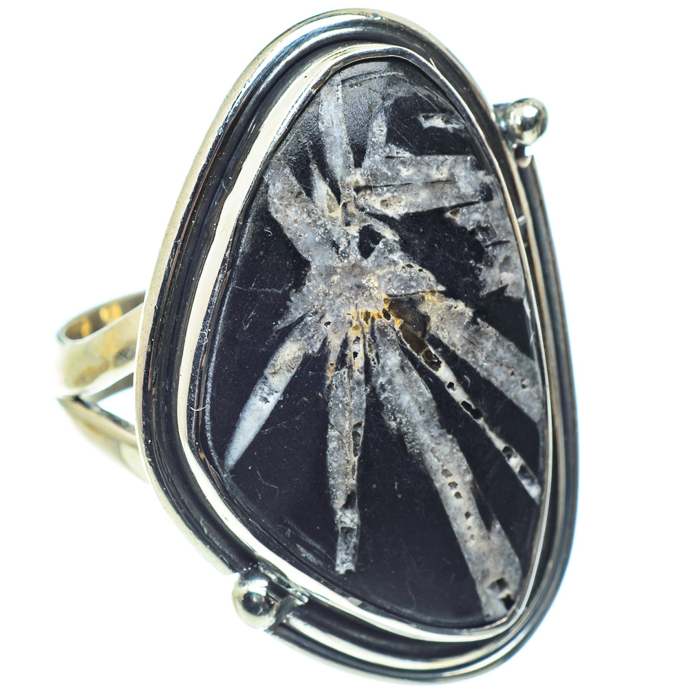 Chrysanthemum Stone Rings handcrafted by Ana Silver Co - RING59706