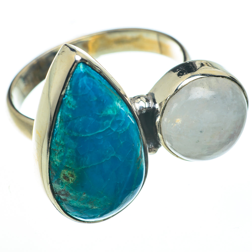 Chrysocolla Rings handcrafted by Ana Silver Co - RING59725