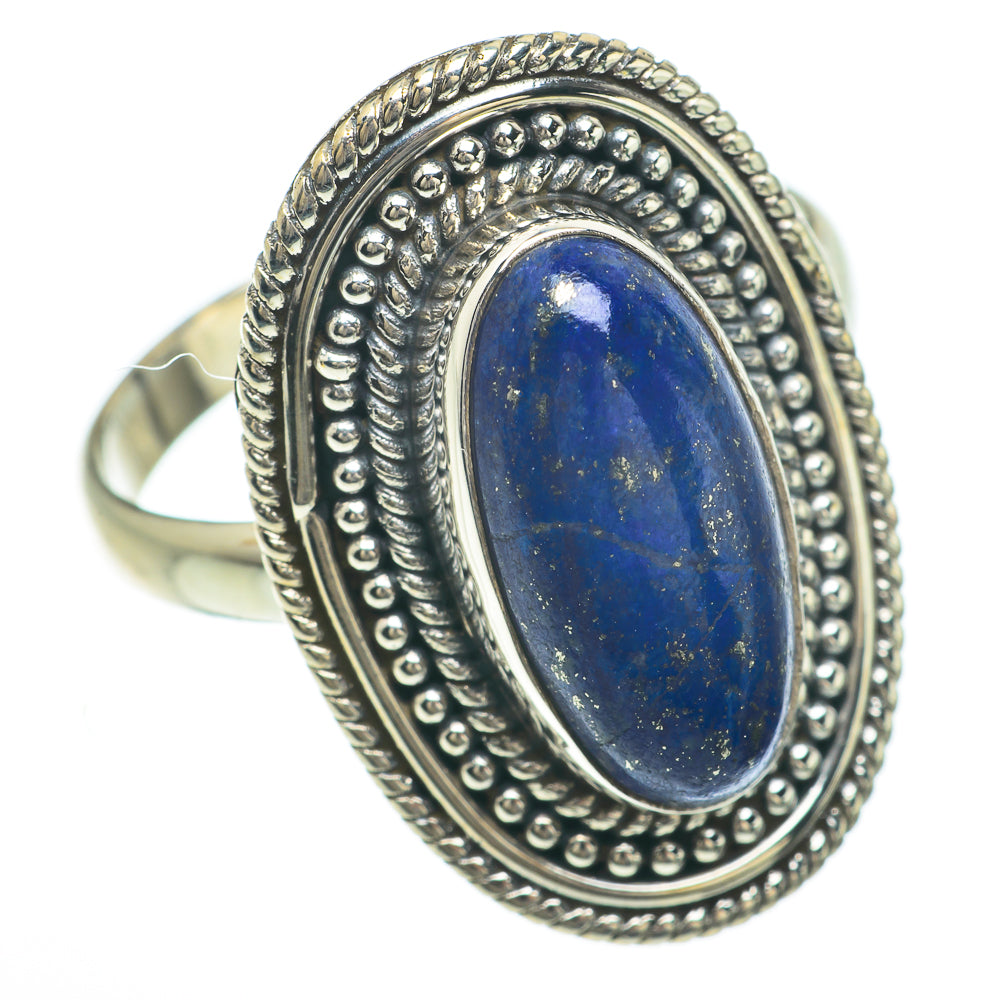 Lapis Lazuli Rings handcrafted by Ana Silver Co - RING59730