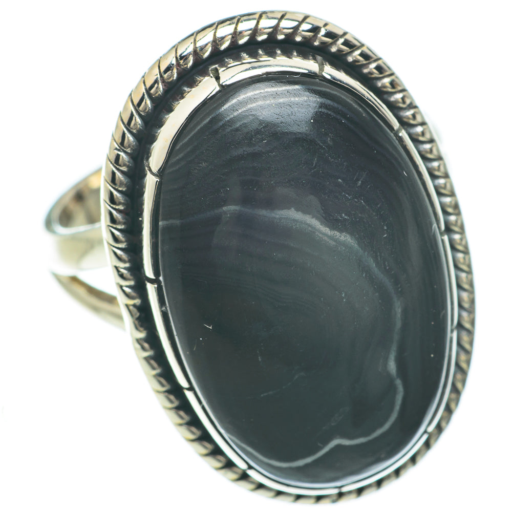 Psilomelane Rings handcrafted by Ana Silver Co - RING59754