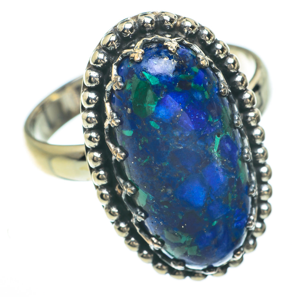 Azurite Rings handcrafted by Ana Silver Co - RING59767