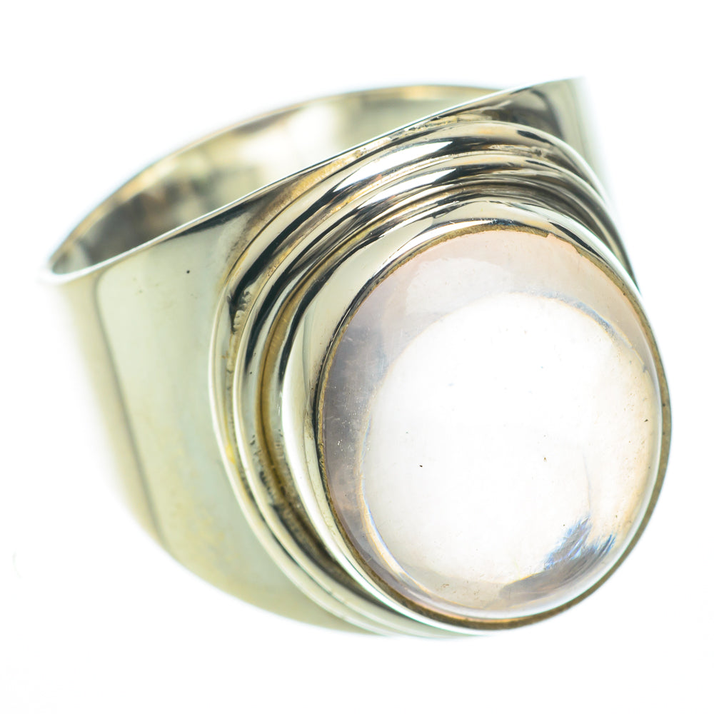 Rose Quartz Rings handcrafted by Ana Silver Co - RING59784