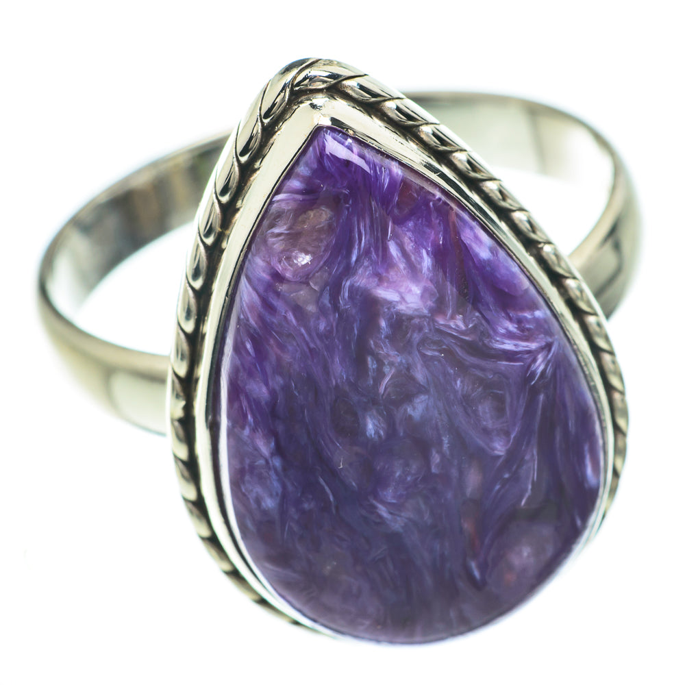 Charoite Rings handcrafted by Ana Silver Co - RING59787