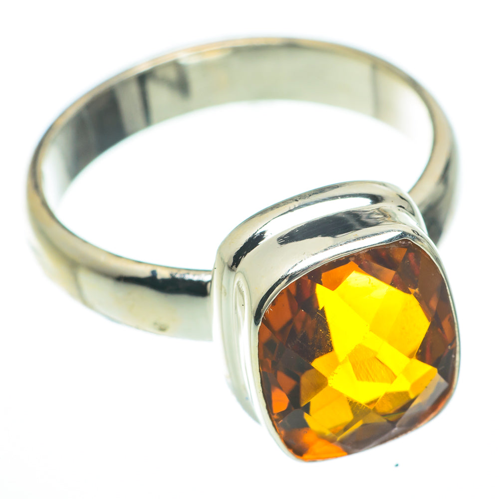 Citrine Rings handcrafted by Ana Silver Co - RING59849