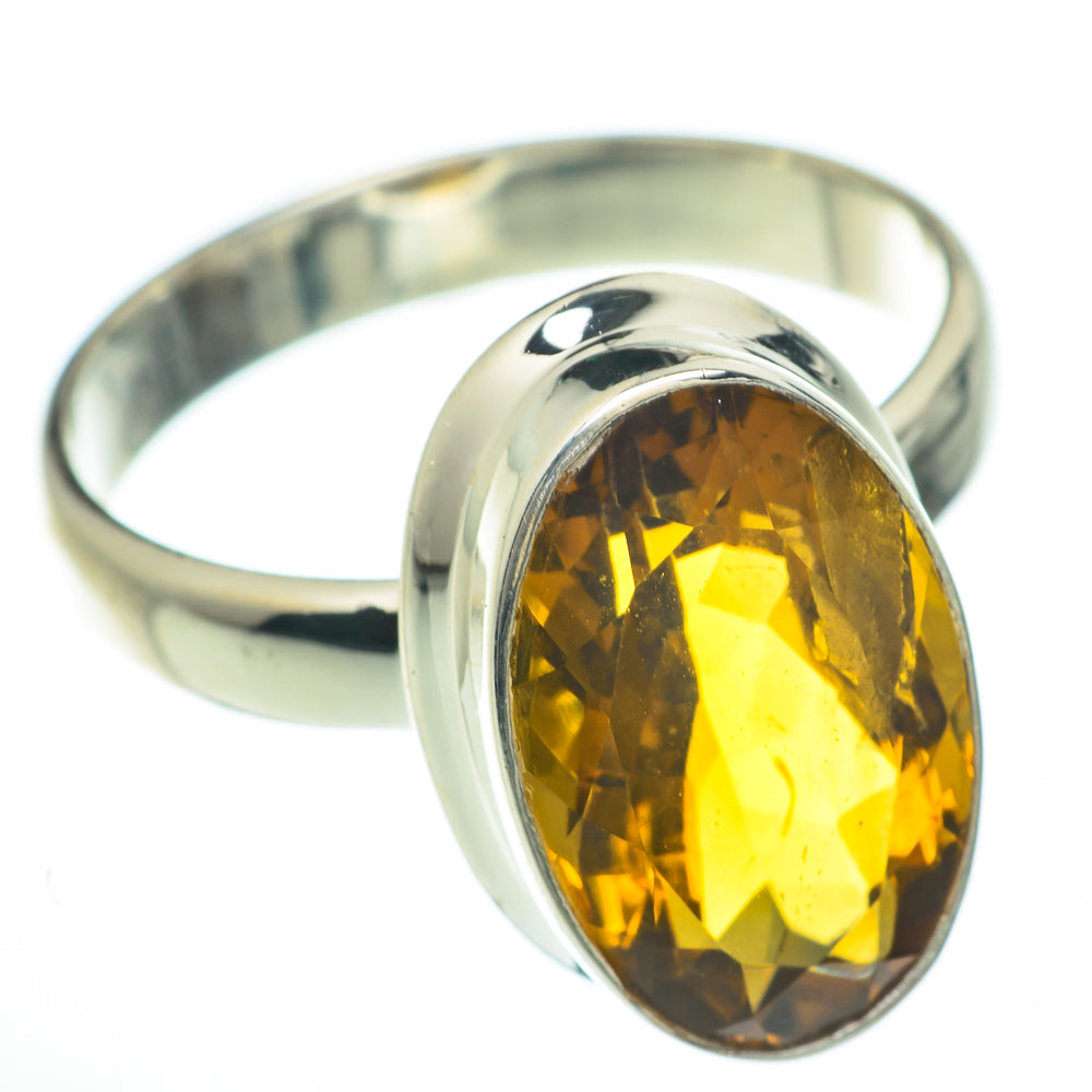 Citrine Rings handcrafted by Ana Silver Co - RING59850