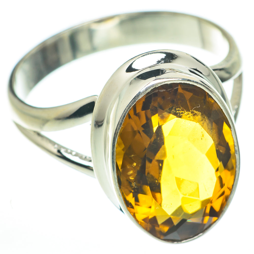 Citrine Rings handcrafted by Ana Silver Co - RING59881