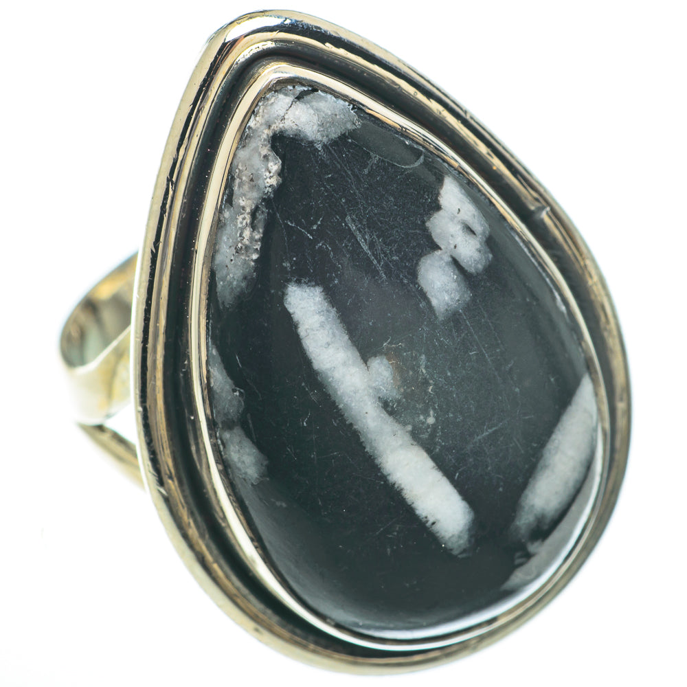Chrysanthemum Stone Rings handcrafted by Ana Silver Co - RING59892