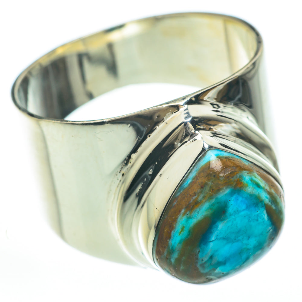 Chrysocolla Rings handcrafted by Ana Silver Co - RING59898