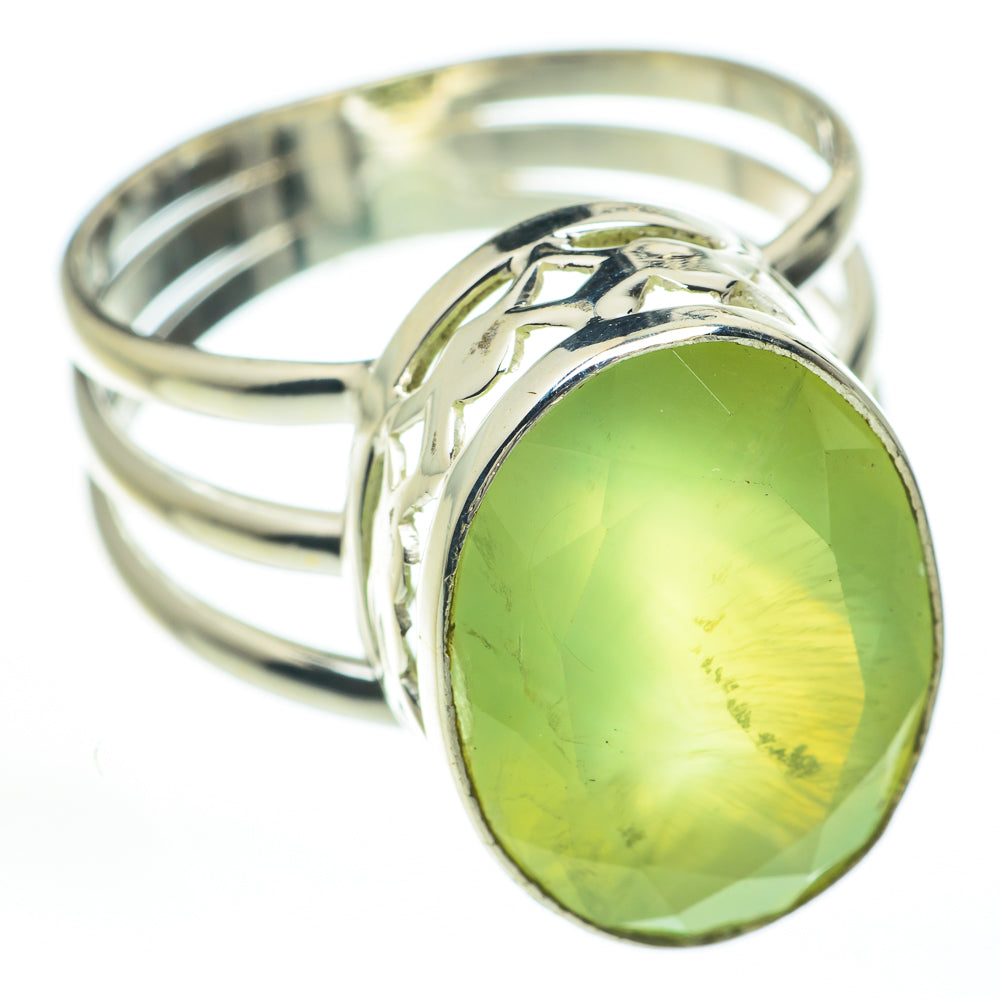 Prehnite Rings handcrafted by Ana Silver Co - RING59905