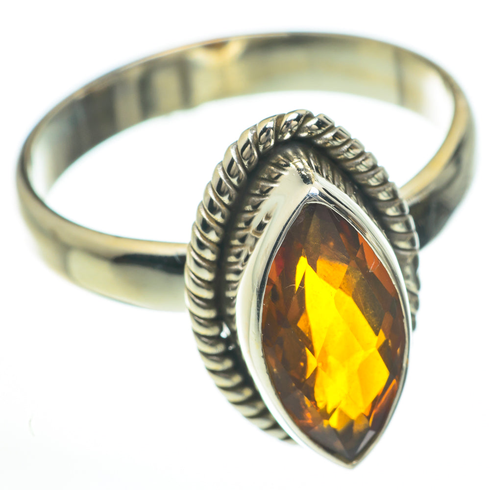 Citrine Rings handcrafted by Ana Silver Co - RING59910
