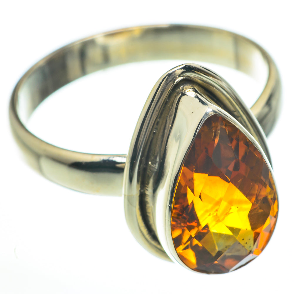 Citrine Rings handcrafted by Ana Silver Co - RING59912