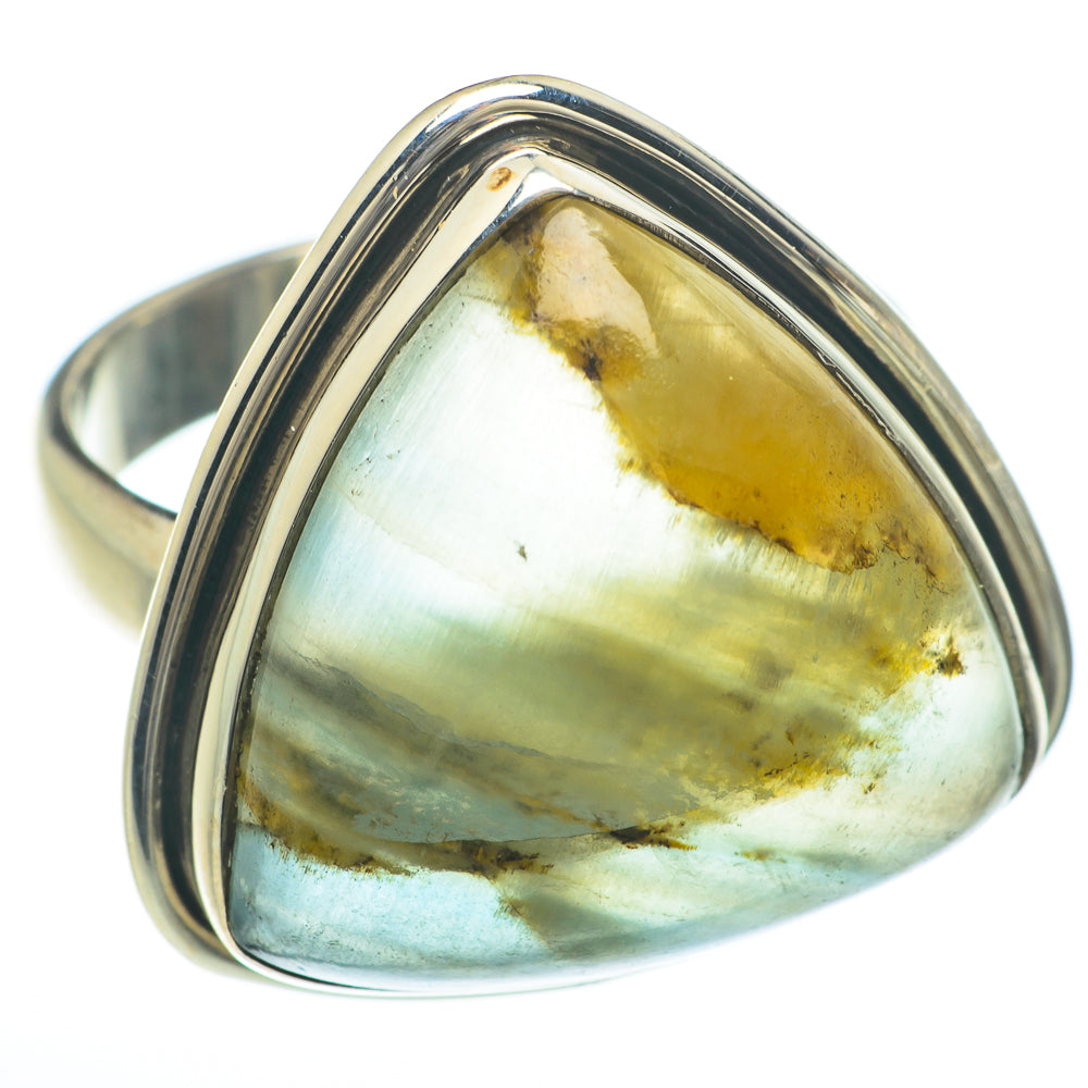 Green Fluorite Rings handcrafted by Ana Silver Co - RING59979
