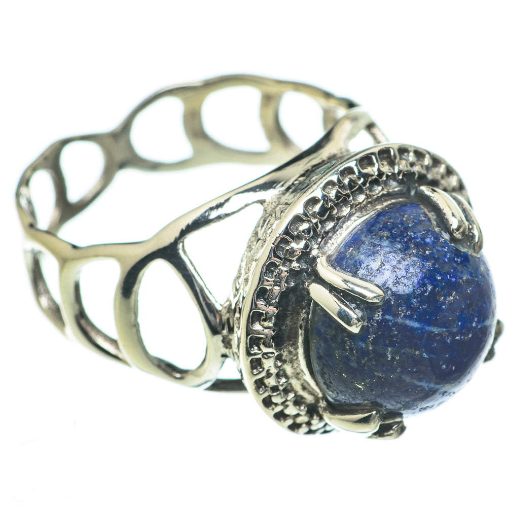 Lapis Lazuli Rings handcrafted by Ana Silver Co - RING60058
