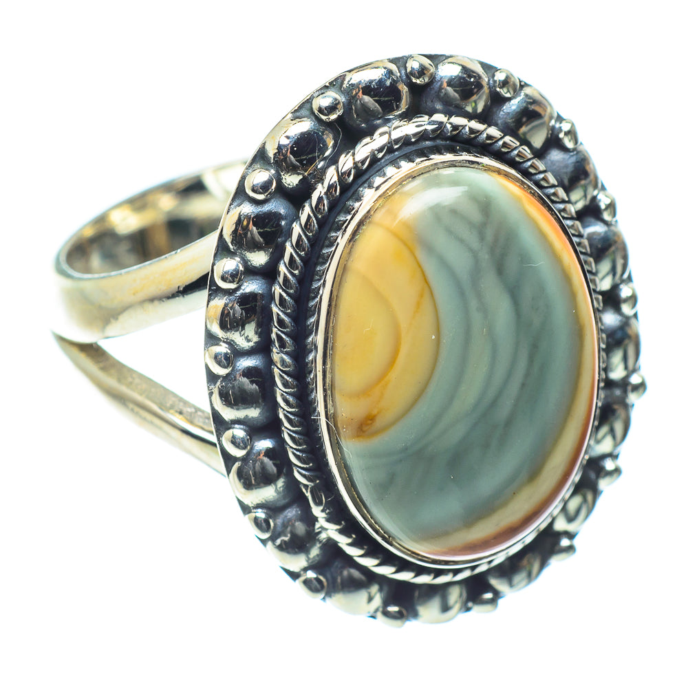 Willow Creek Jasper Rings handcrafted by Ana Silver Co - RING60123