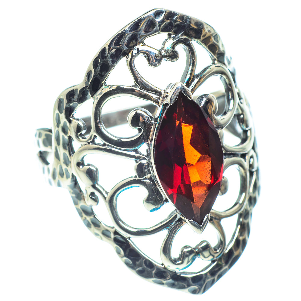 Garnet Rings handcrafted by Ana Silver Co - RING60150