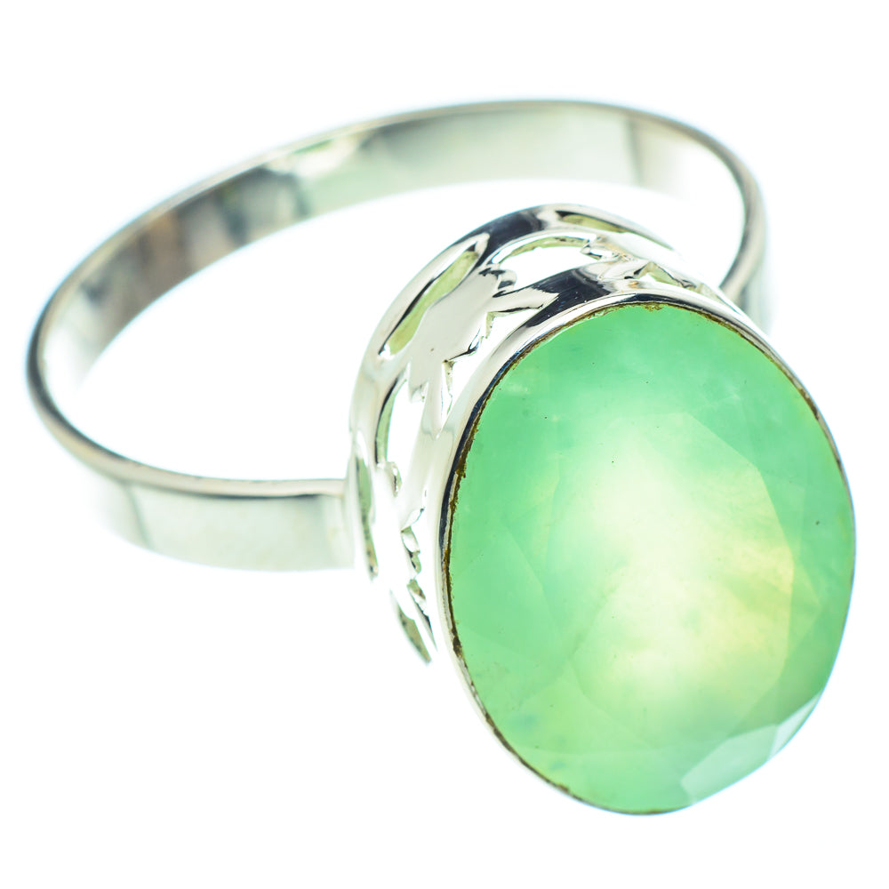 Prehnite Rings handcrafted by Ana Silver Co - RING60181