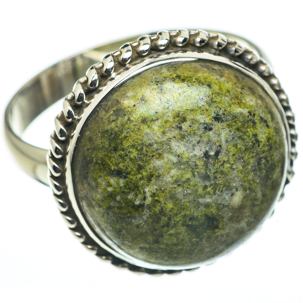 Rainforest Jasper Rings handcrafted by Ana Silver Co - RING60224