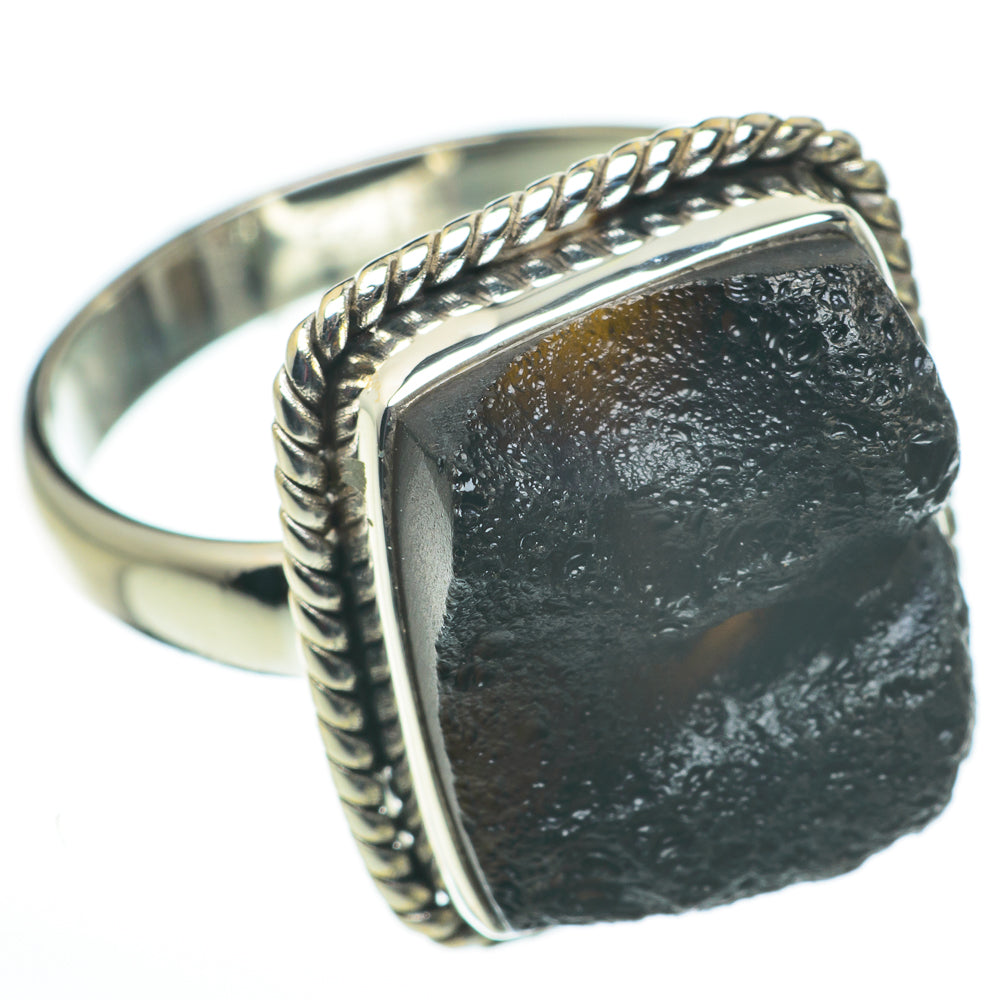 Tektite Rings handcrafted by Ana Silver Co - RING60248