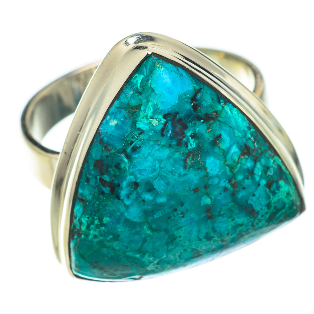 Chrysocolla Rings handcrafted by Ana Silver Co - RING60387