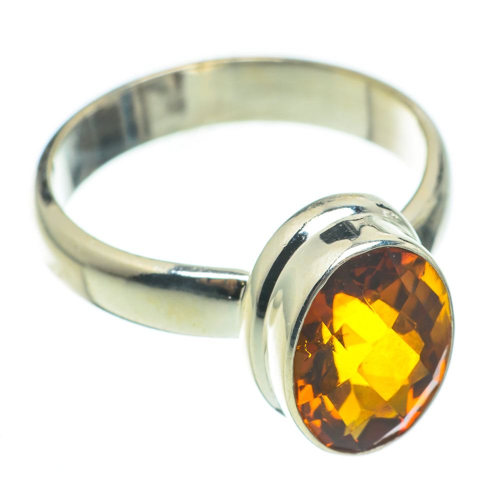 Citrine Rings handcrafted by Ana Silver Co - RING60397