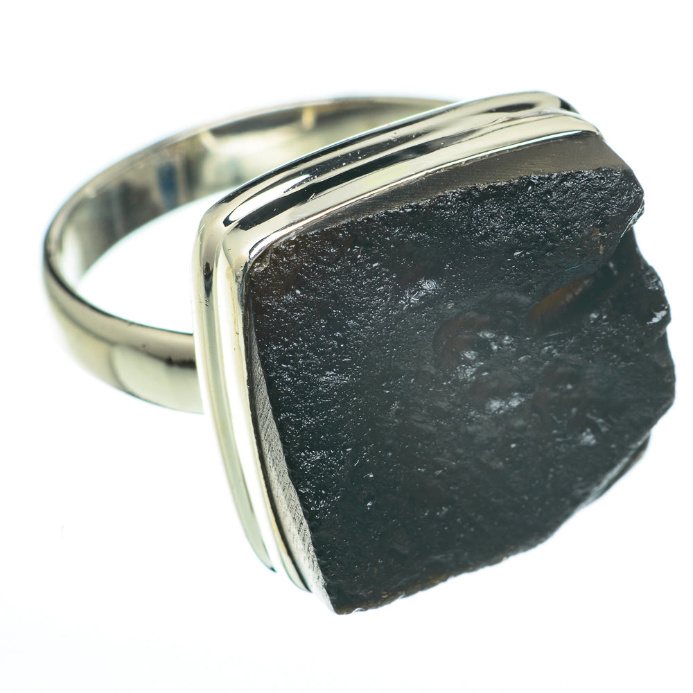 Tektite Rings handcrafted by Ana Silver Co - RING60407