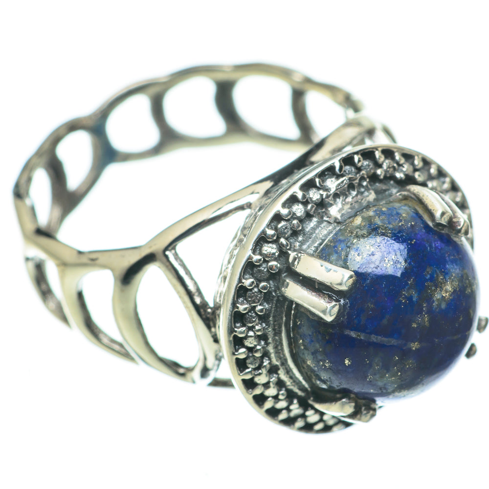 Lapis Lazuli Rings handcrafted by Ana Silver Co - RING60471