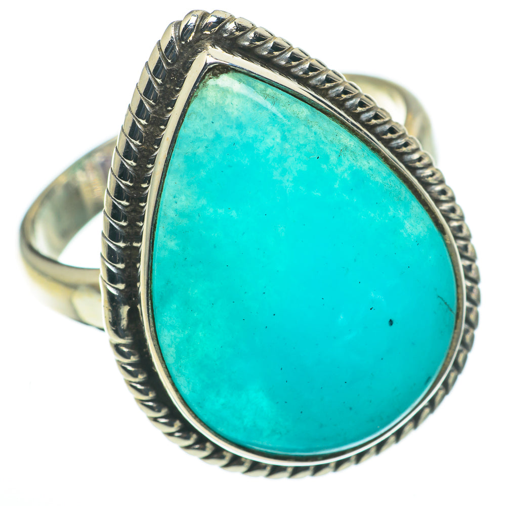 Larimar Rings handcrafted by Ana Silver Co - RING60497
