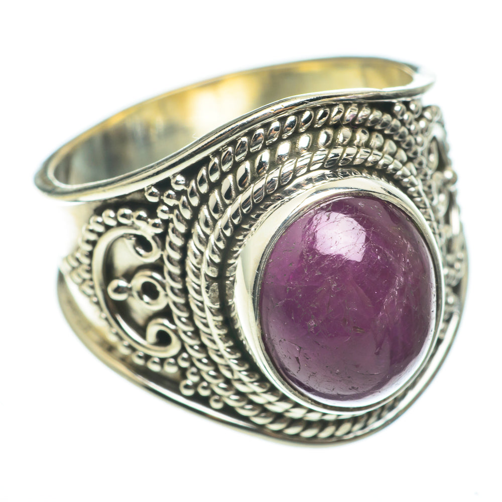 Pink Tourmaline Rings handcrafted by Ana Silver Co - RING60527
