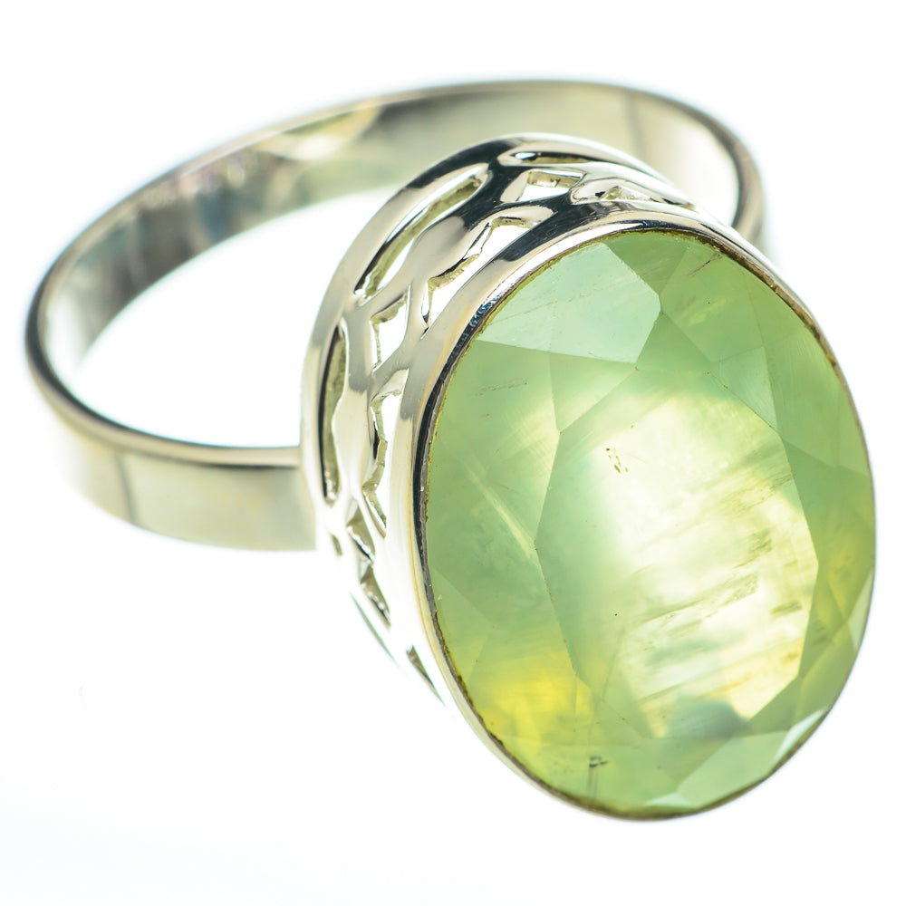 Prehnite Rings handcrafted by Ana Silver Co - RING60571