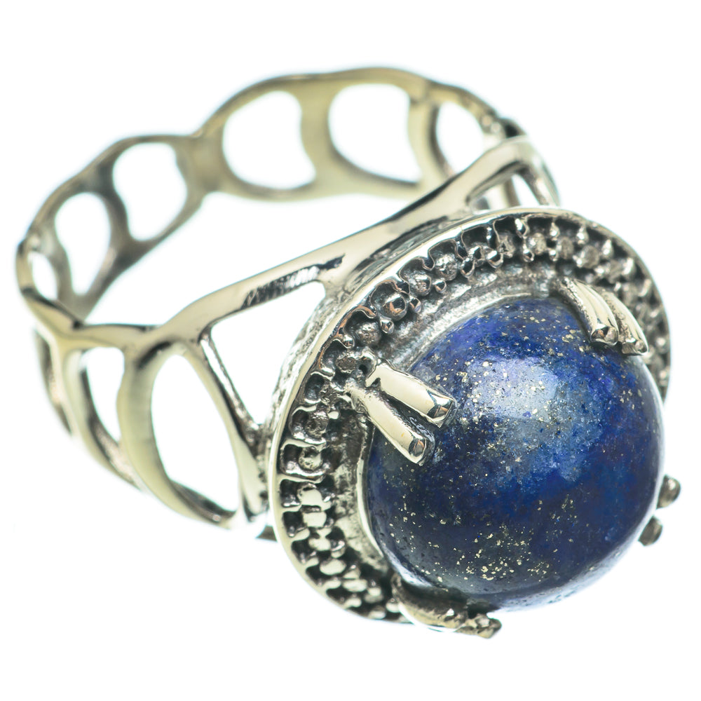 Lapis Lazuli Rings handcrafted by Ana Silver Co - RING60583
