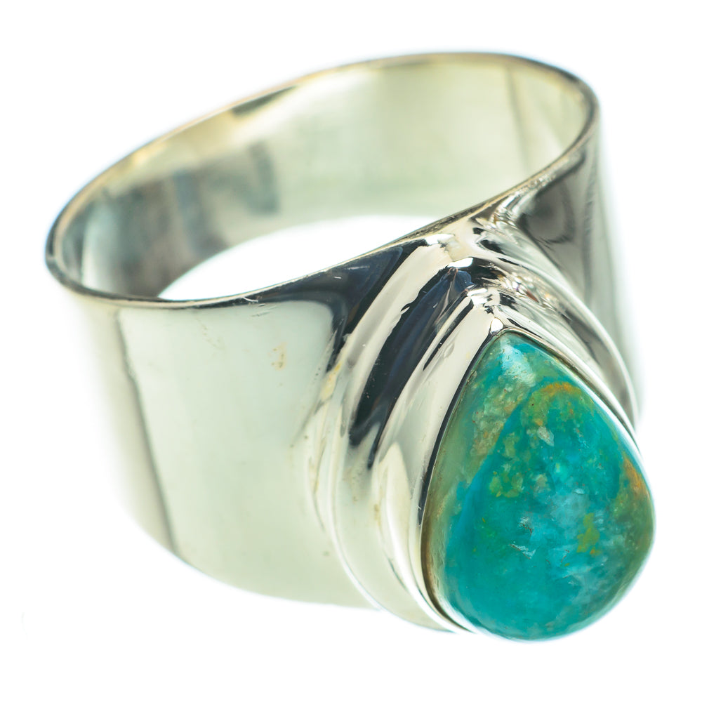 Chrysocolla Rings handcrafted by Ana Silver Co - RING60600