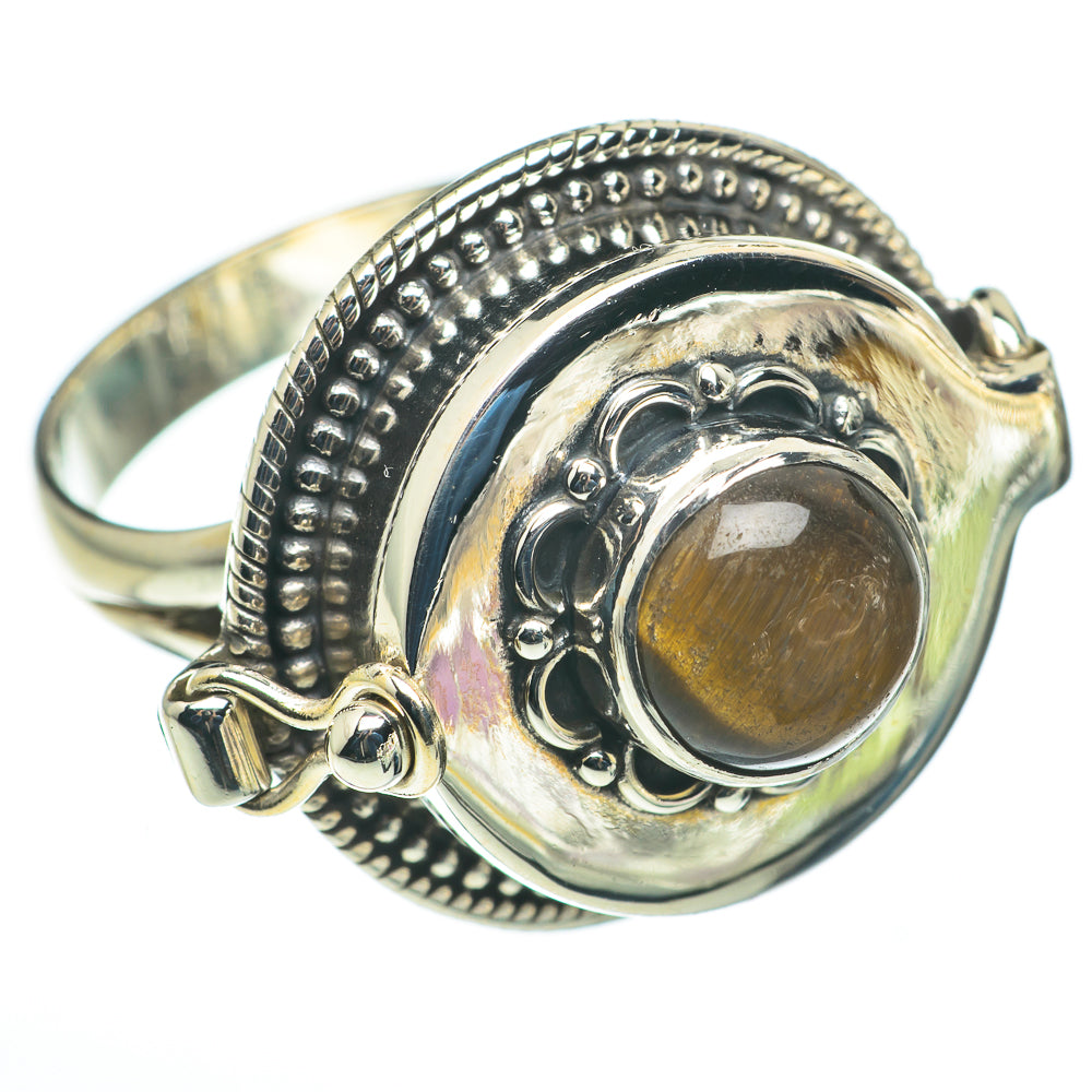 Tiger Eye Rings handcrafted by Ana Silver Co - RING60638