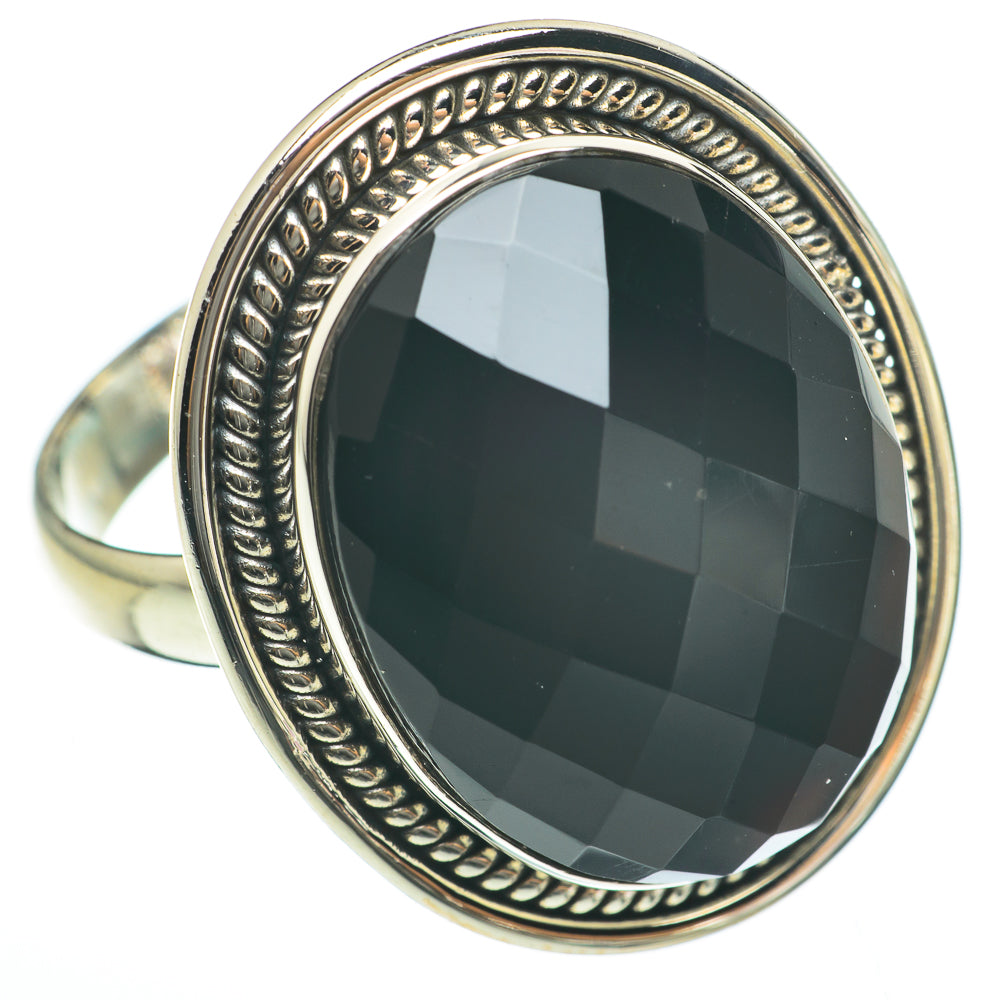 Black Onyx Rings handcrafted by Ana Silver Co - RING60675