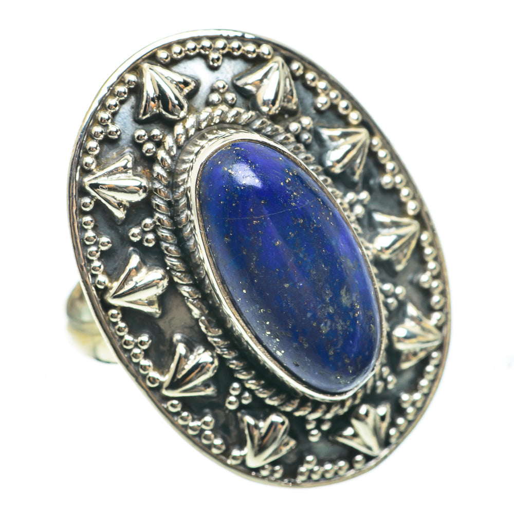 Lapis Lazuli Rings handcrafted by Ana Silver Co - RING60685