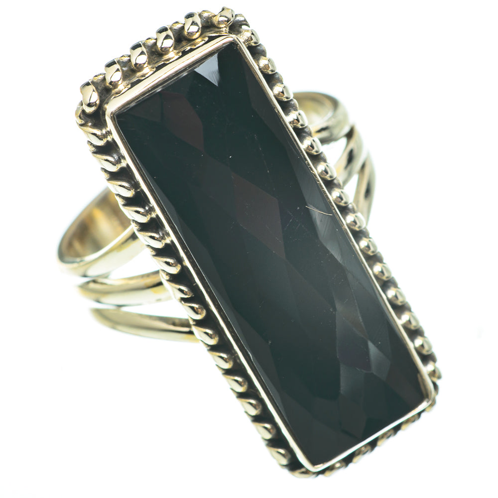 Black Onyx Rings handcrafted by Ana Silver Co - RING60702