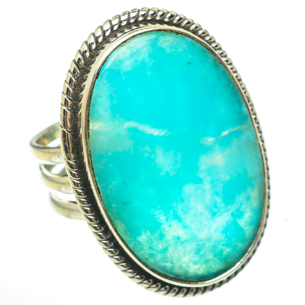 Larimar Rings handcrafted by Ana Silver Co - RING60739