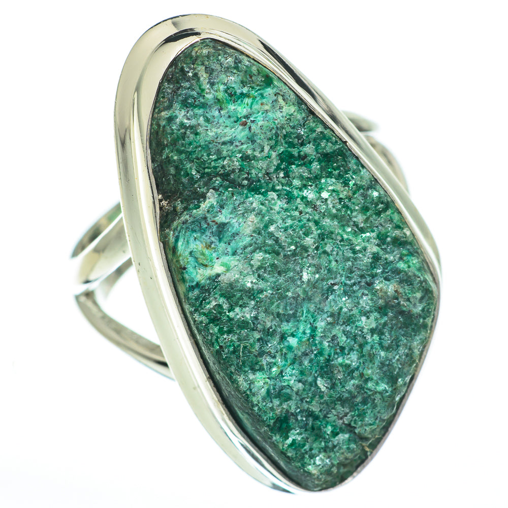 Green Fuchsite Rings handcrafted by Ana Silver Co - RING60790