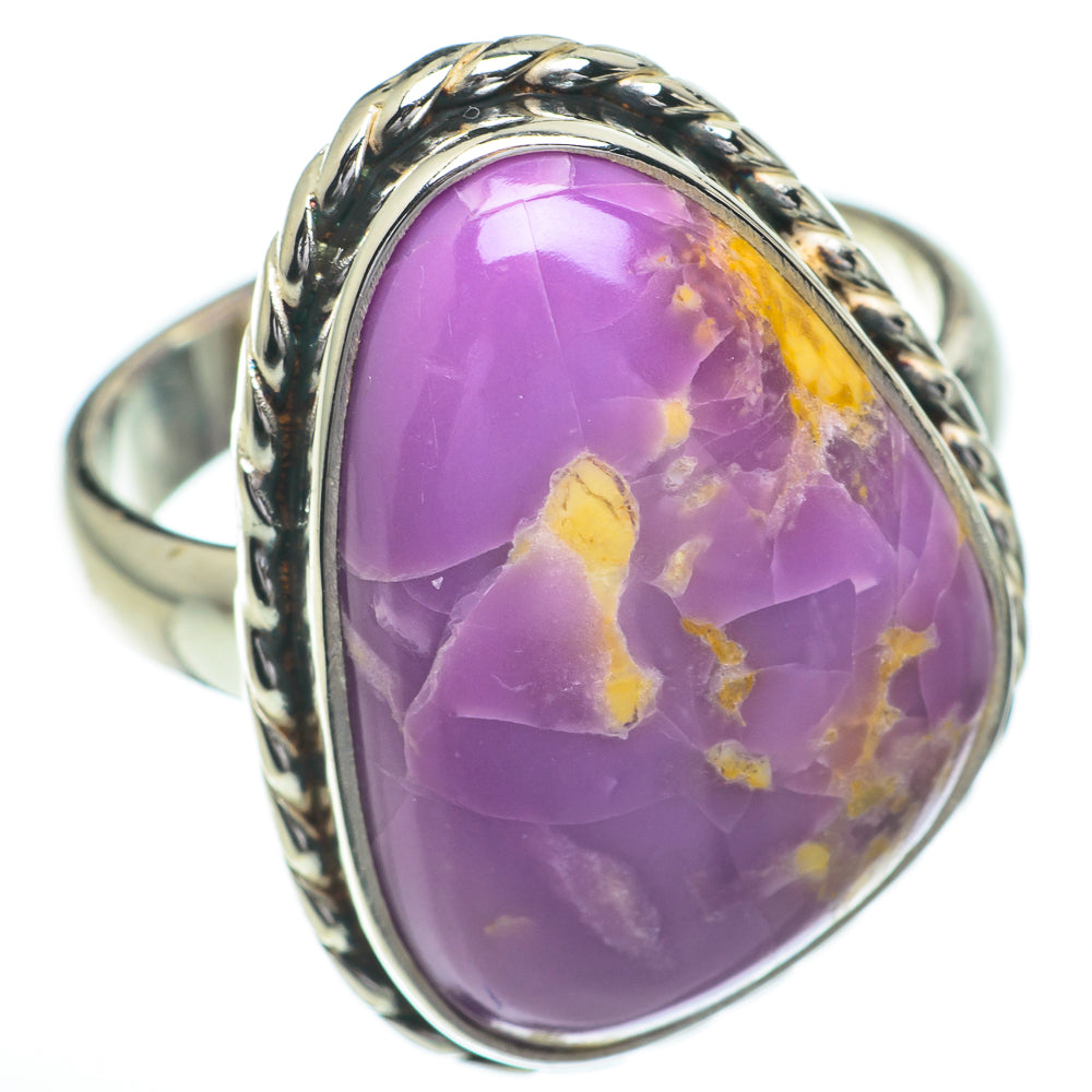 Phosphosiderite Rings handcrafted by Ana Silver Co - RING60805
