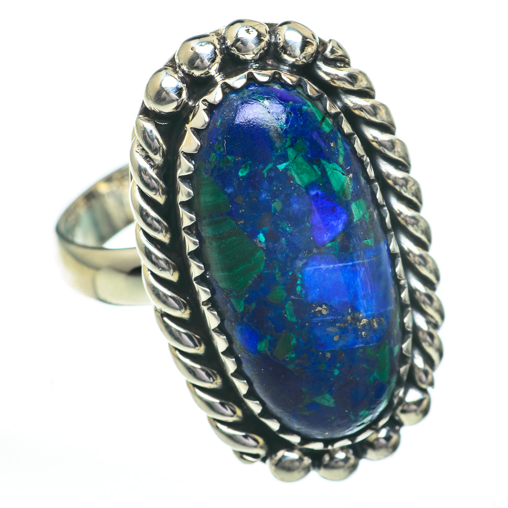 Azurite Rings handcrafted by Ana Silver Co - RING60811