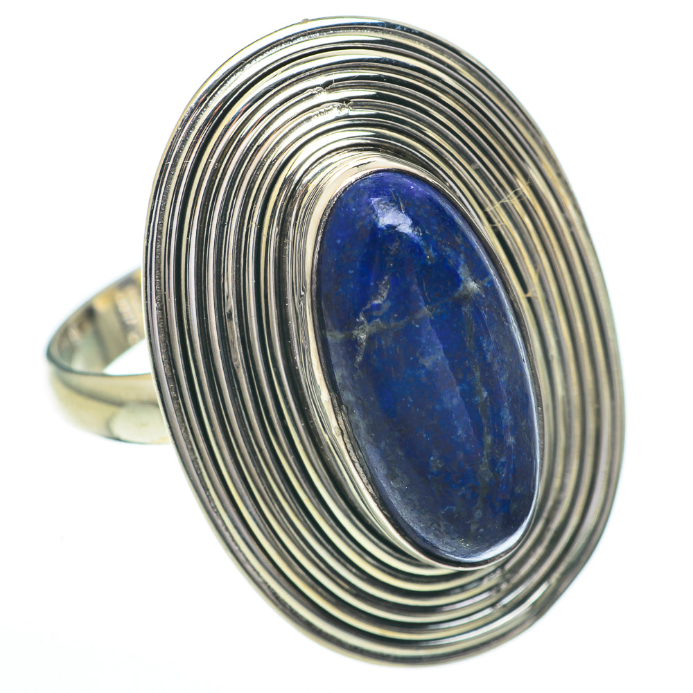 Lapis Lazuli Rings handcrafted by Ana Silver Co - RING60816