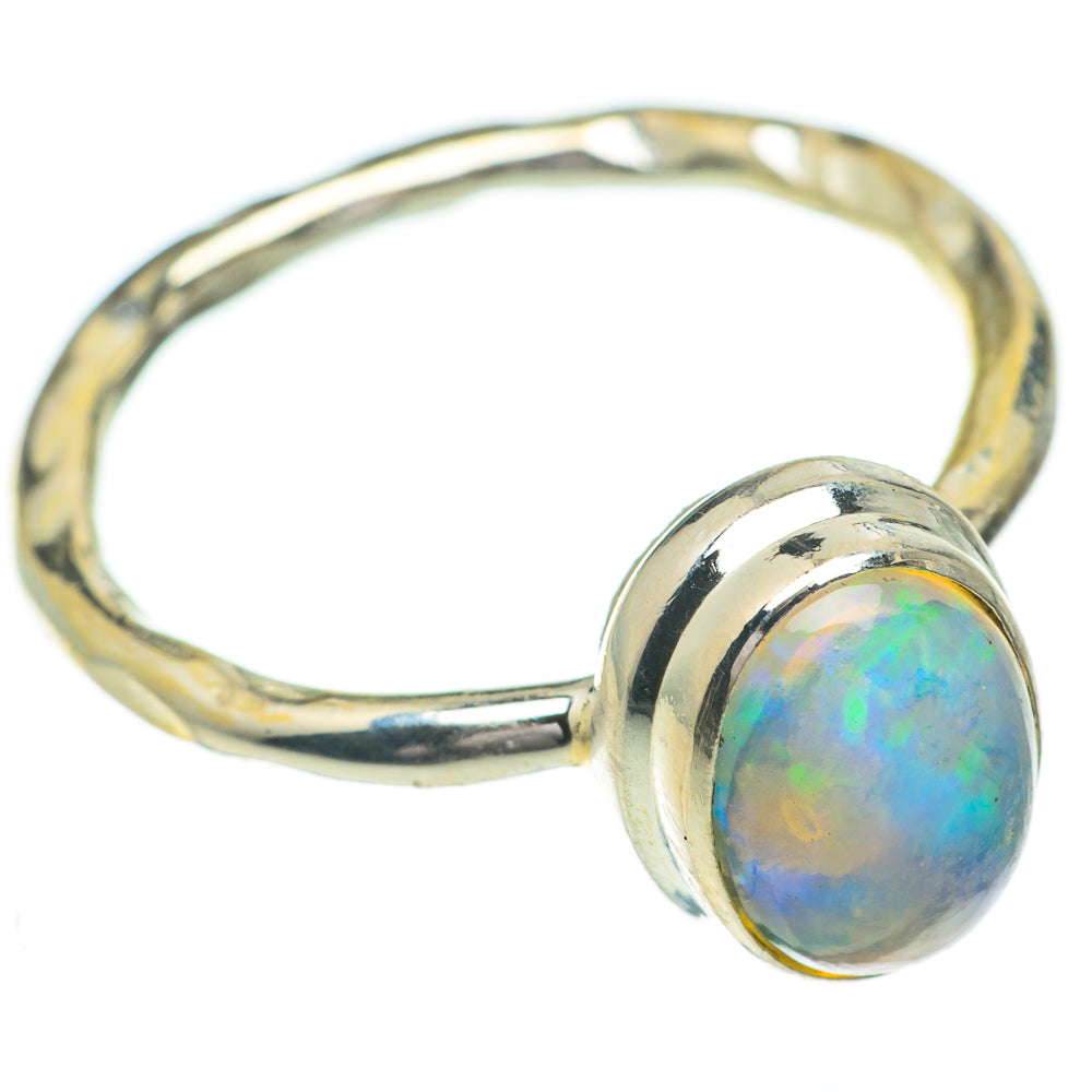 Ethiopian Opal Rings handcrafted by Ana Silver Co - RING60927