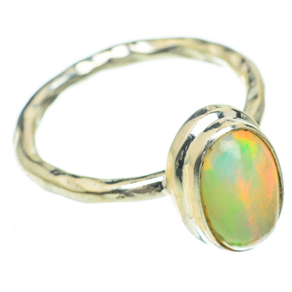 Ethiopian Opal Rings handcrafted by Ana Silver Co - RING60943