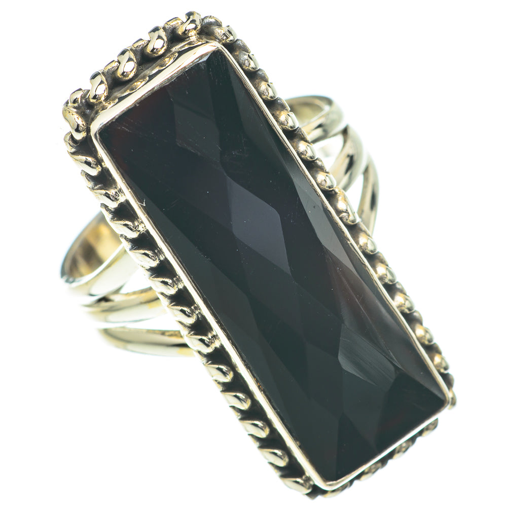 Black Onyx Rings handcrafted by Ana Silver Co - RING60977