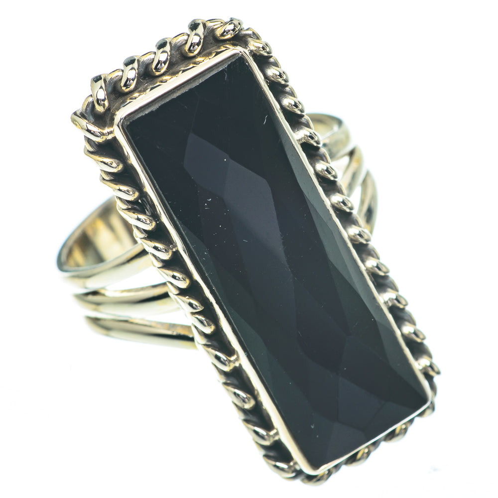 Black Onyx Rings handcrafted by Ana Silver Co - RING61139