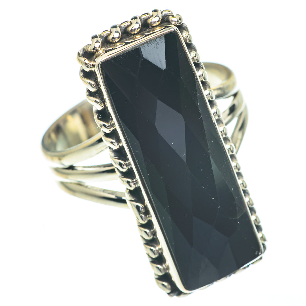 Black Onyx Rings handcrafted by Ana Silver Co - RING61147