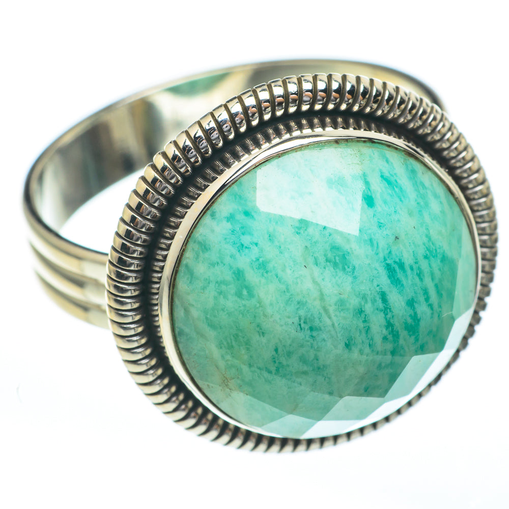 Amazonite Rings handcrafted by Ana Silver Co - RING61180