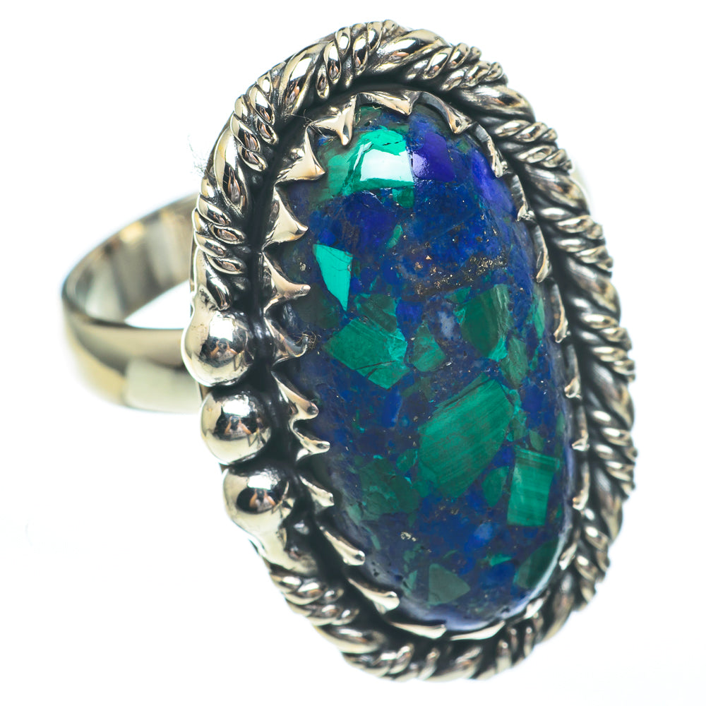Azurite Rings handcrafted by Ana Silver Co - RING61195