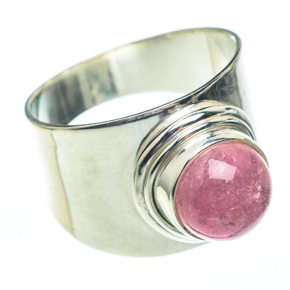 Pink Tourmaline Rings handcrafted by Ana Silver Co - RING61209