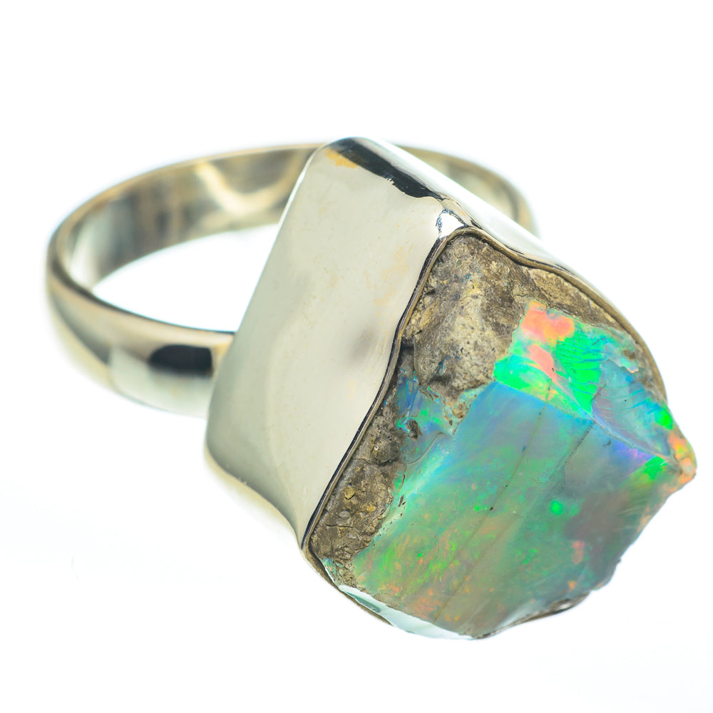 Ethiopian Opal Rings handcrafted by Ana Silver Co - RING61222